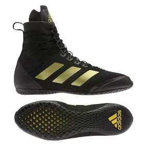 Black-Gold Adidas Speedex 18 Boxing Boots