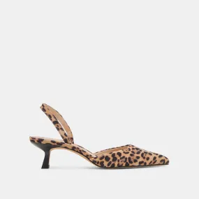 CORSA HEELS DK LEOPARD SUEDE