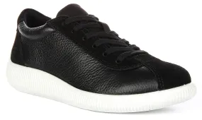 Ecco Soft Zero W In Black White For Women