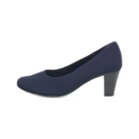 Gabor High-Heel Shoes Fabric Blue Colour For Women