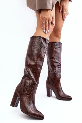 Heel boots model 189034 Step in style