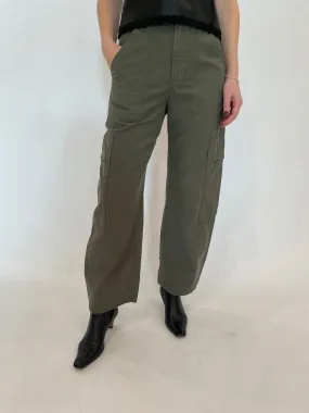 Marcelle Low Slung Easy Cargo Pants - Dogwood