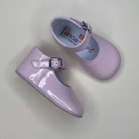 Pink Patent Pram Shoe