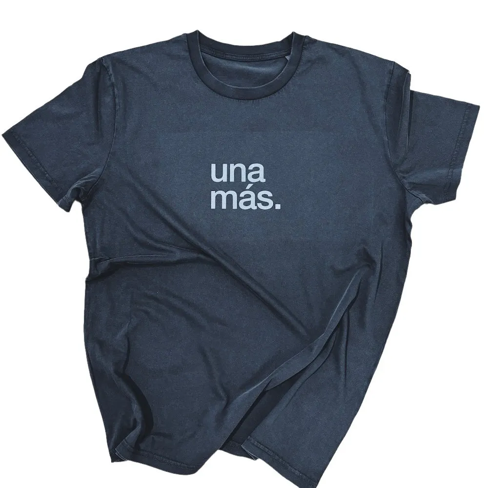 tee, una más, vintage black.